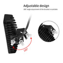 6 Inch 48W 16 LED Work Light Flood Beam Bar Car SUV OffRoad Driving Fog LampsJ,a