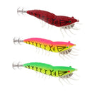 3pcs Luminous Shrimp Fishing Lures Octupus Prawn Baits Jigs Hooks