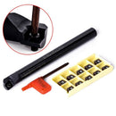1pc S16q-Sclcr09 Boring Bar 16mm Shank Turning Tool Holder + 10pcs Ccmt09t3