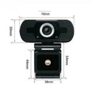 1080P Full HD USB Webcam For PC Desktop & Laptop Web u with Microphone F2W9