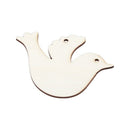 10pcs/set Wooden Dove for Wedding Wish Tree or Christmas Decoration Ornamen V3P2