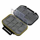 12 Compartments Storage Case Fly Fishing Lure Spoon Hook Bait Tackle Box Wa