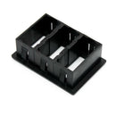 3 Gang Marine Boat Rocker Switch Clip Panel Patrol Holder Housing Black