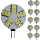 10 pieces G4 LED Chip 5630SMD 15leds 330Lm 4W White Replacement Bulb 40 Wat M8L6
