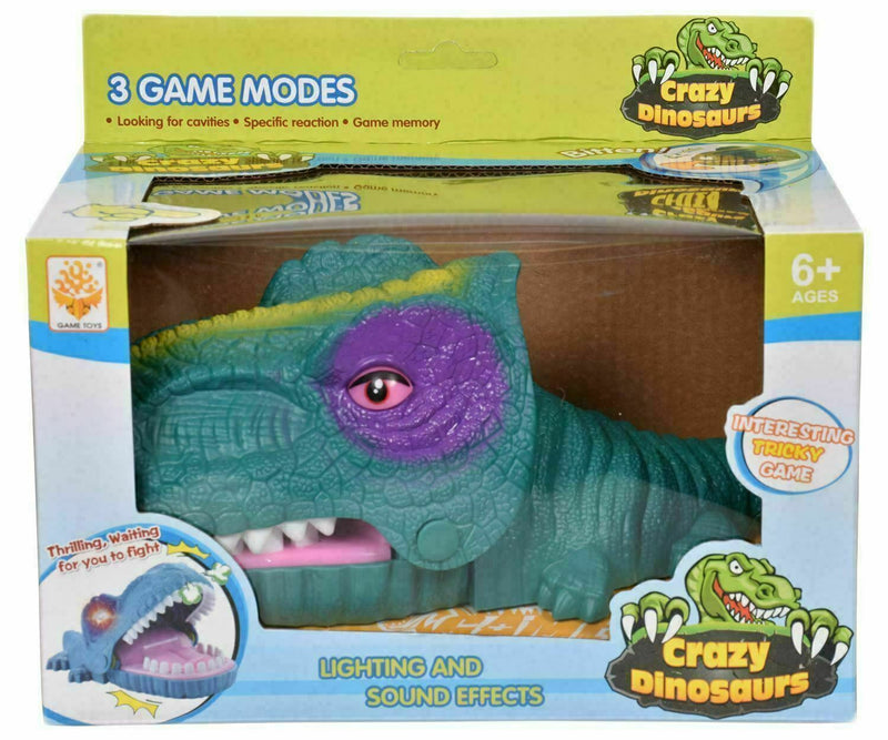 Biting Crazy Dinosaur Family Party Game Press The Teeth Bit Girls & Boys Fu W6K0