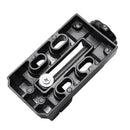55mm Aluminum Craft Hobby Bench Table Clamp Vice Tool Black