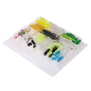 62Pcs Fishing Tackle Lures Soft Baits Silicone Fishing Bait Carp Accessory
