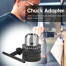 10mm Chuck Holder Power Drill Convert Adapter+1pc Key For Electric Angle Grinder