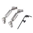 2pcs Steel Universal Drive Shaft for WPL B14 B24 MN35 MN66 Q62 Q65 1/16 RC