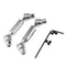 2pcs Steel Universal Drive Shaft for WPL B14 B24 MN35 MN66 Q62 Q65 1/16 RC