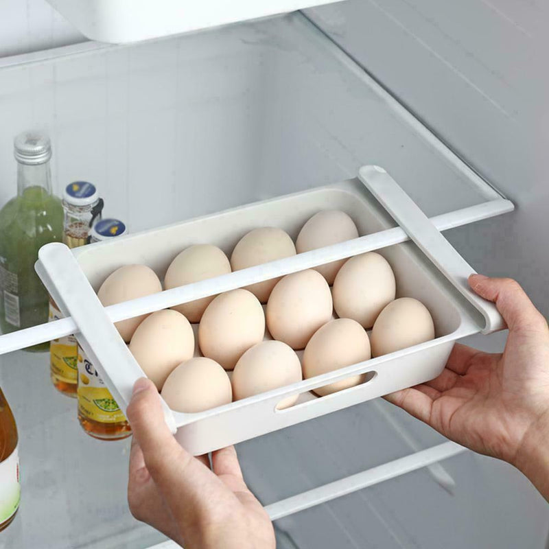 1*Refrigerator Food Egg Storage Box Rack Fridge Drawer 2020 Organizer M3Y3