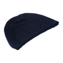 Polyester Men Women Sporty Flexible Cloth Swimming Cap Swim Hat Blue