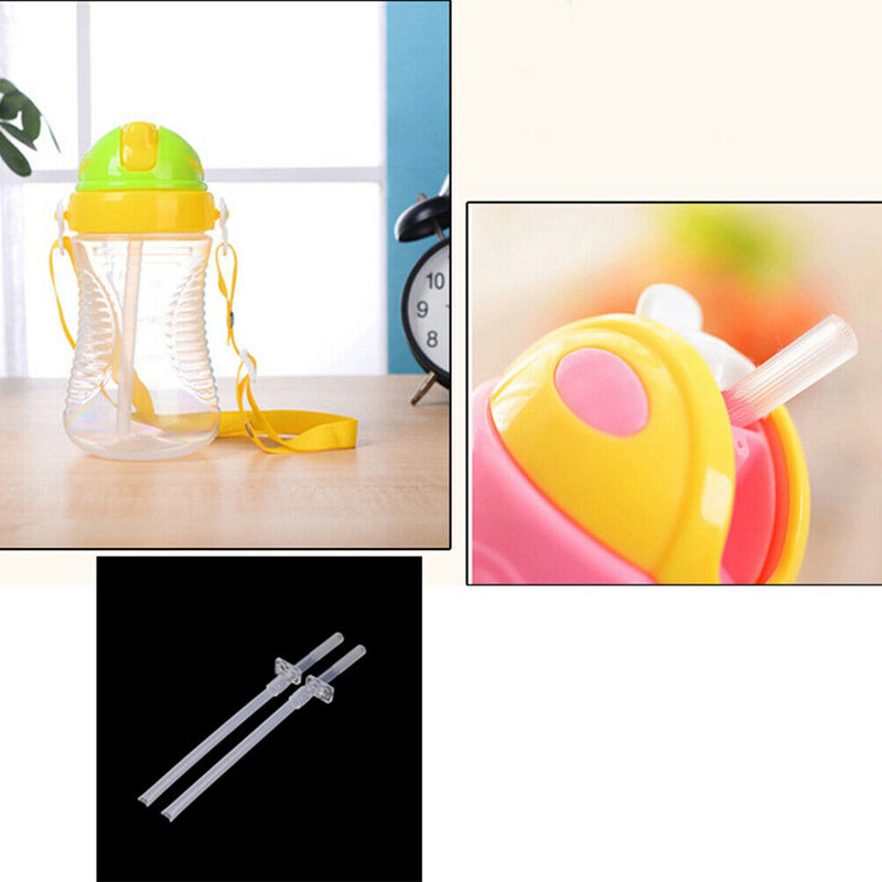 1 Set Children Bottle Straw Silicone PP Sippy Accessories for children bottle