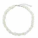 White Puka Shell Necklace Surfer Beach Holidays Gift Hippy Boho Gift Choker H7