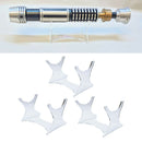 3 Pieces Clear Acrylic Rack Display Holder Stand Collectibles for Lightsaber