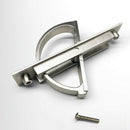 Hidden Door Cabinet Handle Zinc Alloy Recessed Flush Pull Cover Floor Knob New