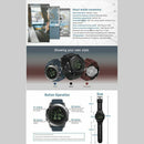 Zeblaze VIBE 3 Wrist Smart Watch Phone Alarm Mate Waterproof Camera IOS And