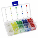 250Pcs/Lot 3MM 5MM Led Kit With Box Mixed Color Red Green Yellow Blue White R2C1