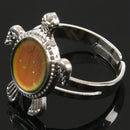 Turtle Color Changing Mood Ring Adjustable