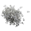 300 Pieces European Beads Alloy Five-pointed Star Beads Charms Findings
