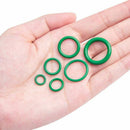 1X(540 Pcs /18 Sizes Rubber O Rings, Green/Purple Sealing Washer Assortment