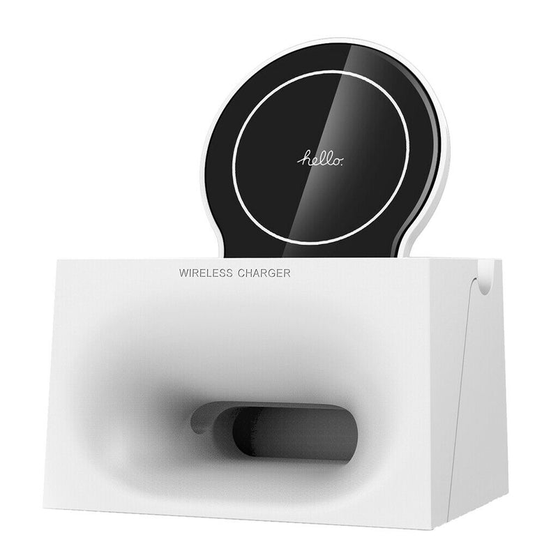 Fits  X/XS/XR/XS MAX Qi Wireless Charger Charging Station Dock Stand 3 In1