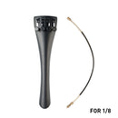 Replacement 1/8 Violin Cello Tailpiece&Tailgut for Violinist Musical Gift