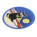 Cat Fabric Patch Embroidered Sew on Patches For Clothing DIY Decoration  JR