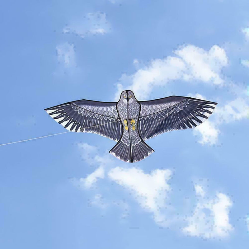 Black Eagle Kite With 30m Kite Handle Line Outdoor Sports Toys Flying Kites M1B5