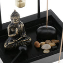 Tabletop Incense Burner Gifts Decor  Garden Kit W/ Statue Incense Holder