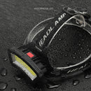 White Red COB LED Headlight 1000LM USB Rechargeable Torch Lamp for Fishing