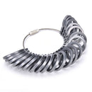 Plastic Finger Ring Sizer Tool Jewelry Measure Gauge Equipment US Size 3-13 FT