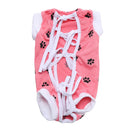 2x Small Medium Dogs Wear Clothes Dog Pajamas Post Sugery Wear Recovery Suit
