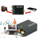 Coaxial or Toslink Digital to Analog Audio Converter Adapter L/R Audio Switching