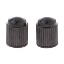 20pcs Bicycle Tire Valve Caps Black Universal Stem Covers for Cars Bike Trucks