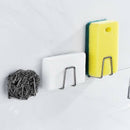 Kitchen Stainless Steel Sponge Drain Rack Soap Storage Holder Strainer Organiser