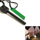 Aluminum Magnesium Bar Fire Starter Waterproof Kit Survival Camp SH E T6X4