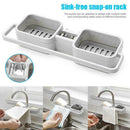 Kitchen Sink Faucet Sponge Soap Storage Organizer Shelf Rack Cloth Holder O0B2
