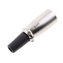 5PCS 3 Pin XLR Male Connector XLR Plugs Microphone Jack Male Audio