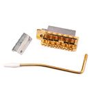 1 Set Golden Electric Guitar Tremolo Bridge String Spacing 10.5mm