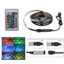 RGB 4M LED Light Strip Tape XMAS Cabinet Kitchen Lighting Lamp WATERPROOF 5V