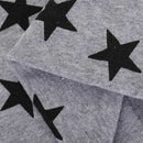 Kids Boys Girls Stars Patterns Soft Cute Knit Hat Beanies Cap gray S3B7