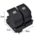 Power Double Button Driver Side Car Electric Window Switch For Fabia 1Z0959858