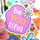 50Pcs Cute Cartoon Stickers Laptop Luggage Guitar Bicycle Skateboard DecaJBTEUS