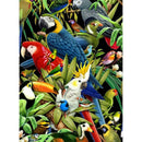 5D DIY Full Drill Diamond Painting Color Parrots Cross Stitch Embroidery