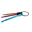 3pcs Mixed Aluminum Crochet Hook Knitting Knit Needle Weave Yarn DIY Tool Set