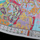 Cross Stitch Stamped Kits Pre-Printed Cross-Stitching Starter Patterns for