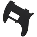 Black 3 PLY Electric Guitar Humbucker Pickup Cut Pickguards For Tele Style