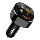 Car U Disk FM Bluetooth Receiver MP3 Player Fast Charge USB Flash Drive Charger