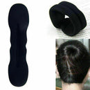 3 Pcs Set Hair Fast Bun Magic Foam Sponge Hair Tool Bun Maker T Plate M4Q1 O4S9